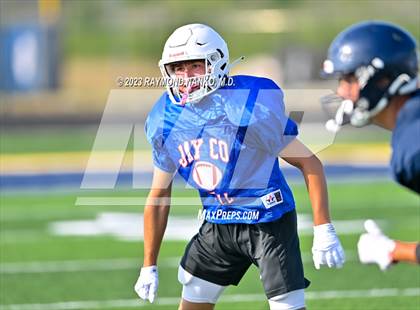Thumbnail 1 in Delta vs Jay County (Scrimmage) photogallery.