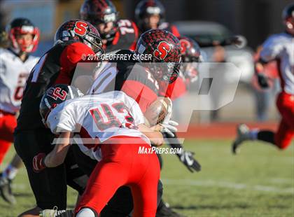 Thumbnail 3 in Burlington vs. Strasburg (CHSAA 1A Quarterfinal) photogallery.