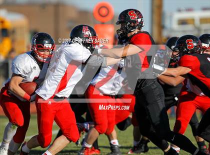Thumbnail 2 in Burlington vs. Strasburg (CHSAA 1A Quarterfinal) photogallery.