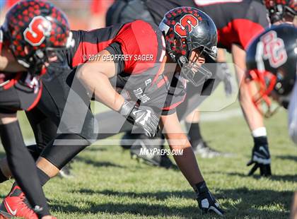 Thumbnail 2 in Burlington vs. Strasburg (CHSAA 1A Quarterfinal) photogallery.
