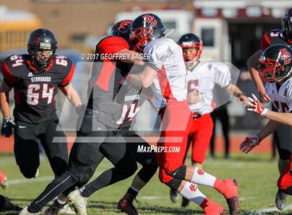 Thumbnail 2 in Burlington vs. Strasburg (CHSAA 1A Quarterfinal) photogallery.