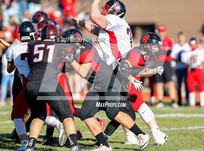 Thumbnail 2 in Burlington vs. Strasburg (CHSAA 1A Quarterfinal) photogallery.