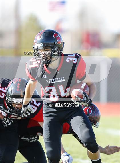 Thumbnail 3 in Burlington vs. Strasburg (CHSAA 1A Quarterfinal) photogallery.