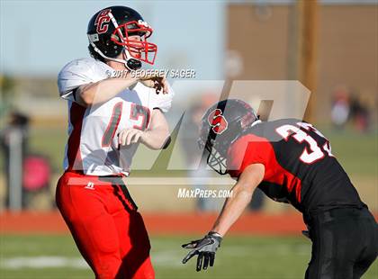 Thumbnail 3 in Burlington vs. Strasburg (CHSAA 1A Quarterfinal) photogallery.