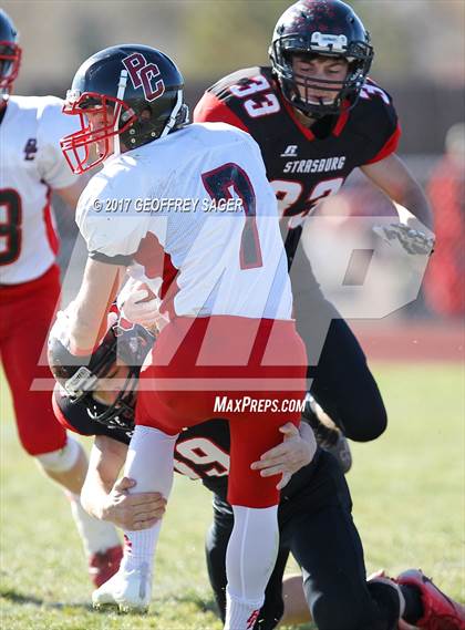 Thumbnail 3 in Burlington vs. Strasburg (CHSAA 1A Quarterfinal) photogallery.