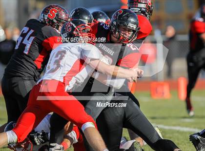 Thumbnail 1 in Burlington vs. Strasburg (CHSAA 1A Quarterfinal) photogallery.