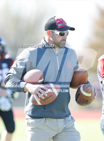 Thumbnail 2 in Burlington vs. Strasburg (CHSAA 1A Quarterfinal) photogallery.