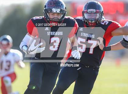 Thumbnail 1 in Burlington vs. Strasburg (CHSAA 1A Quarterfinal) photogallery.
