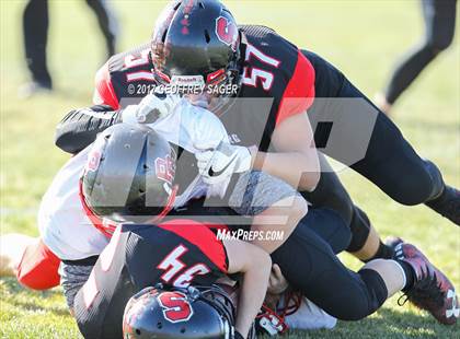 Thumbnail 1 in Burlington vs. Strasburg (CHSAA 1A Quarterfinal) photogallery.