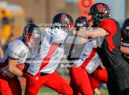 Thumbnail 1 in Burlington vs. Strasburg (CHSAA 1A Quarterfinal) photogallery.