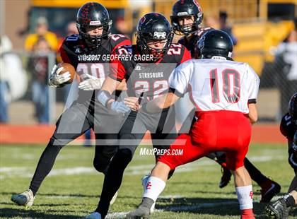 Thumbnail 1 in Burlington vs. Strasburg (CHSAA 1A Quarterfinal) photogallery.