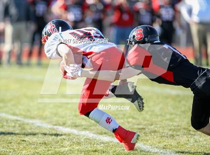 Thumbnail 2 in Burlington vs. Strasburg (CHSAA 1A Quarterfinal) photogallery.