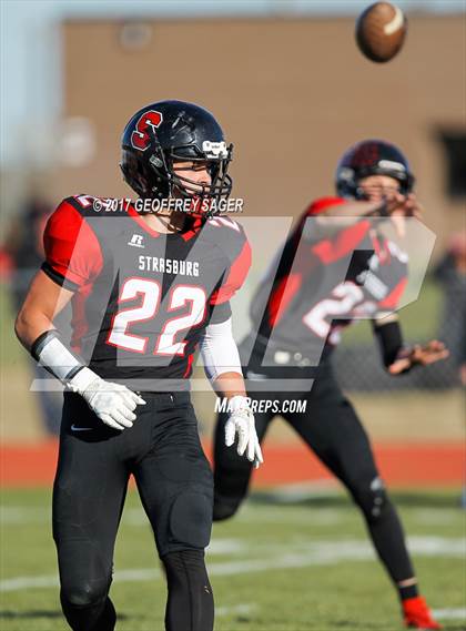 Thumbnail 3 in Burlington vs. Strasburg (CHSAA 1A Quarterfinal) photogallery.