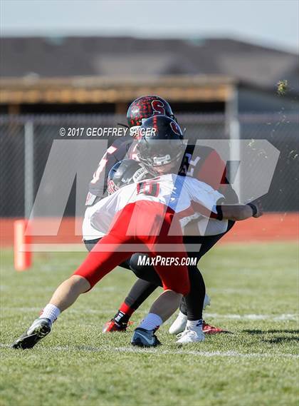 Thumbnail 2 in Burlington vs. Strasburg (CHSAA 1A Quarterfinal) photogallery.