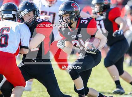 Thumbnail 2 in Burlington vs. Strasburg (CHSAA 1A Quarterfinal) photogallery.