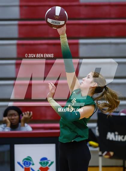 Thumbnail 3 in Blessed Trinity @ Union Grove (GHSA 4A Quarterfinal) photogallery.
