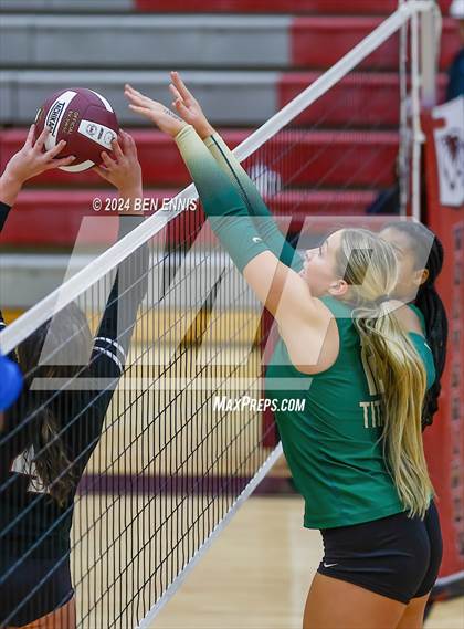 Thumbnail 2 in Blessed Trinity @ Union Grove (GHSA 4A Quarterfinal) photogallery.