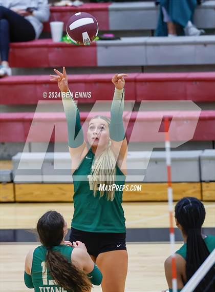Thumbnail 2 in Blessed Trinity @ Union Grove (GHSA 4A Quarterfinal) photogallery.