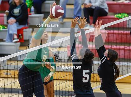 Thumbnail 2 in Blessed Trinity @ Union Grove (GHSA 4A Quarterfinal) photogallery.