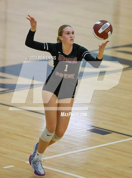Thumbnail 3 in Blessed Trinity @ Union Grove (GHSA 4A Quarterfinal) photogallery.
