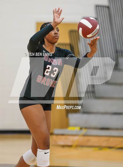 Thumbnail 3 in Blessed Trinity @ Union Grove (GHSA 4A Quarterfinal) photogallery.