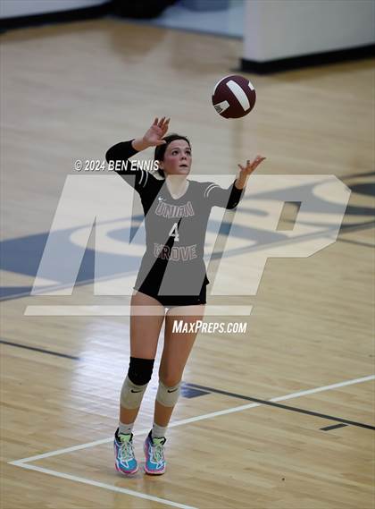 Thumbnail 3 in Blessed Trinity @ Union Grove (GHSA 4A Quarterfinal) photogallery.