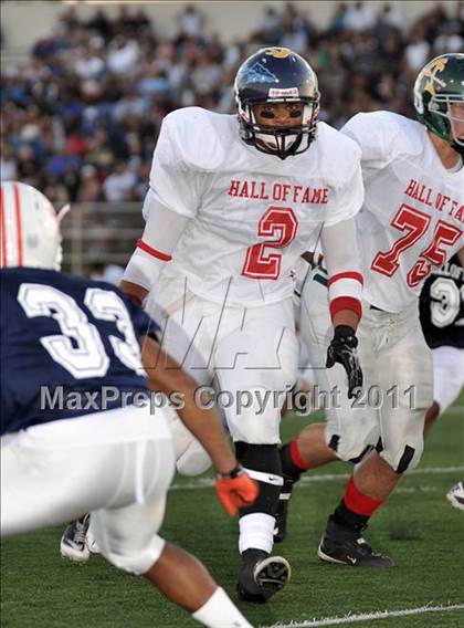 Thumbnail 2 in San Gabriel Valley Hall of Fame Game photogallery.