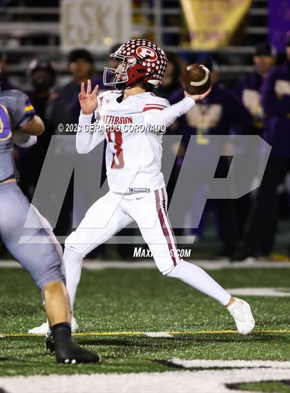 Thumbnail 3 in Patterson vs. Escalon (CIF SJS Division 4 Final) photogallery.