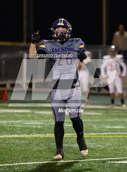 Thumbnail 3 in Patterson vs. Escalon (CIF SJS Division 4 Final) photogallery.