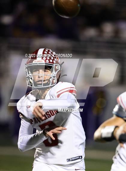 Thumbnail 1 in Patterson vs. Escalon (CIF SJS Division 4 Final) photogallery.