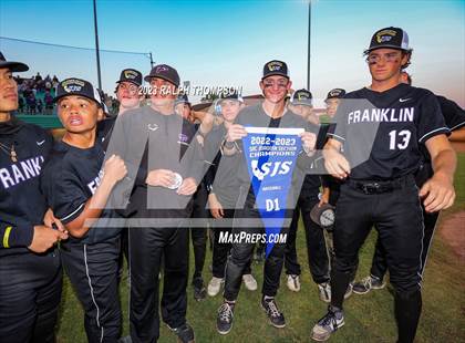 Thumbnail 3 in Franklin vs. Whitney (CIF SJS D1 Final) photogallery.