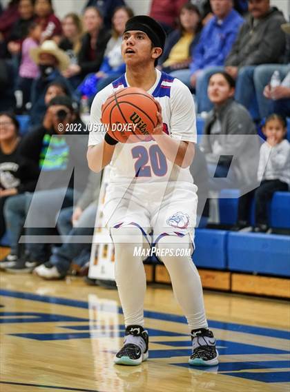 Thumbnail 2 in McDermitt vs Carlin (NIAA 1A East Quarterfinal) photogallery.