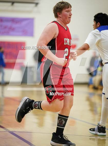 Thumbnail 3 in McDermitt vs Carlin (NIAA 1A East Quarterfinal) photogallery.