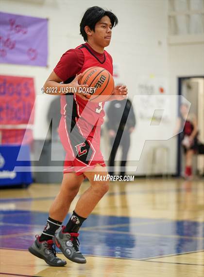 Thumbnail 1 in McDermitt vs Carlin (NIAA 1A East Quarterfinal) photogallery.