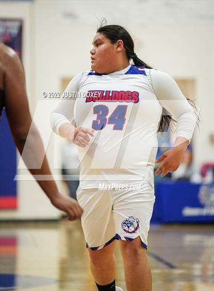 Thumbnail 2 in McDermitt vs Carlin (NIAA 1A East Quarterfinal) photogallery.