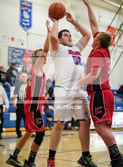 Thumbnail 3 in McDermitt vs Carlin (NIAA 1A East Quarterfinal) photogallery.