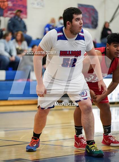 Thumbnail 1 in McDermitt vs Carlin (NIAA 1A East Quarterfinal) photogallery.