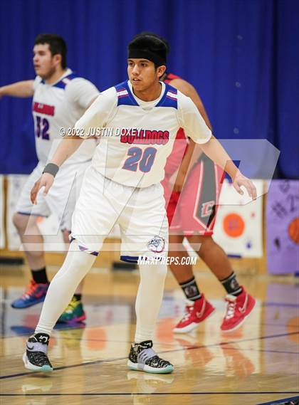 Thumbnail 2 in McDermitt vs Carlin (NIAA 1A East Quarterfinal) photogallery.