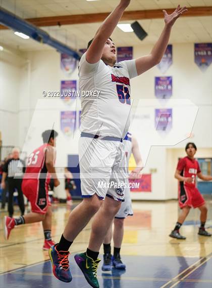 Thumbnail 1 in McDermitt vs Carlin (NIAA 1A East Quarterfinal) photogallery.