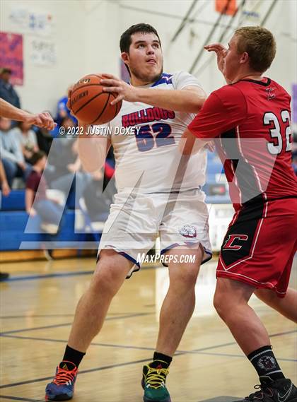 Thumbnail 2 in McDermitt vs Carlin (NIAA 1A East Quarterfinal) photogallery.