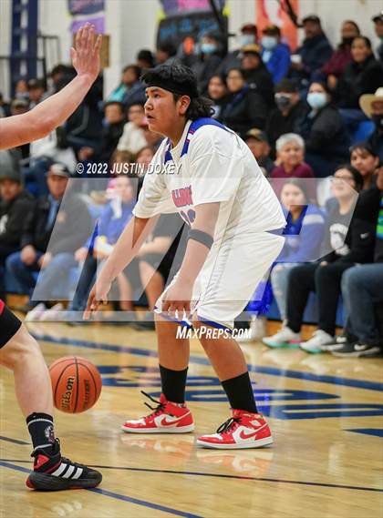 Thumbnail 1 in McDermitt vs Carlin (NIAA 1A East Quarterfinal) photogallery.