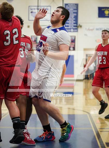 Thumbnail 3 in McDermitt vs Carlin (NIAA 1A East Quarterfinal) photogallery.