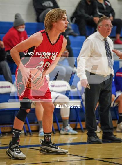 Thumbnail 3 in McDermitt vs Carlin (NIAA 1A East Quarterfinal) photogallery.