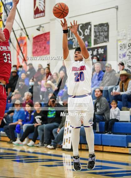 Thumbnail 3 in McDermitt vs Carlin (NIAA 1A East Quarterfinal) photogallery.