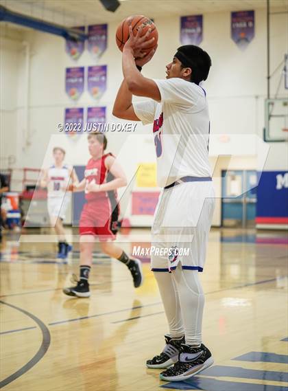 Thumbnail 1 in McDermitt vs Carlin (NIAA 1A East Quarterfinal) photogallery.