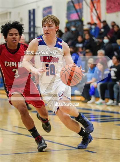 Thumbnail 3 in McDermitt vs Carlin (NIAA 1A East Quarterfinal) photogallery.