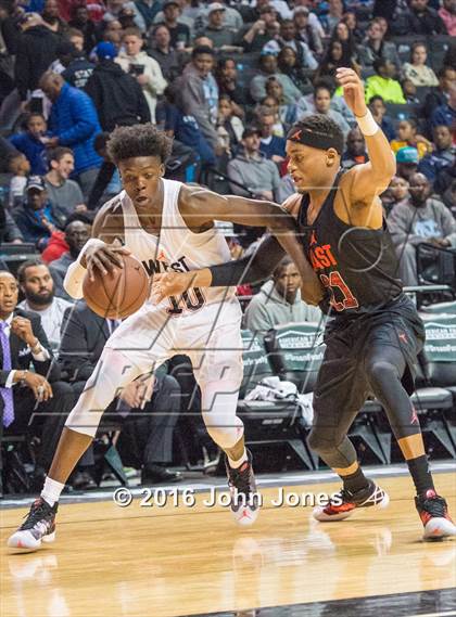 Thumbnail 1 in Jordan Brand Classic (National Game - Boys) photogallery.