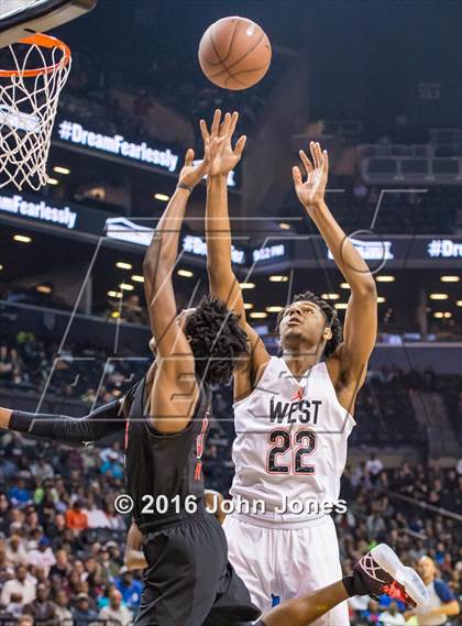 Thumbnail 1 in Jordan Brand Classic (National Game - Boys) photogallery.