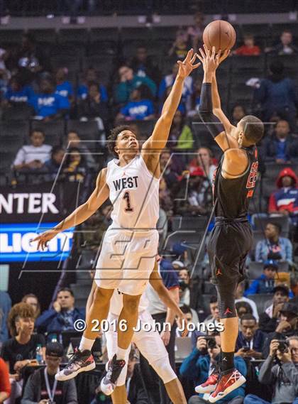 Thumbnail 1 in Jordan Brand Classic (National Game - Boys) photogallery.