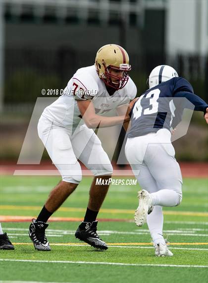 Thumbnail 1 in JV: St. John's Prep @ Boston College High photogallery.